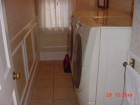 laundry on first floor