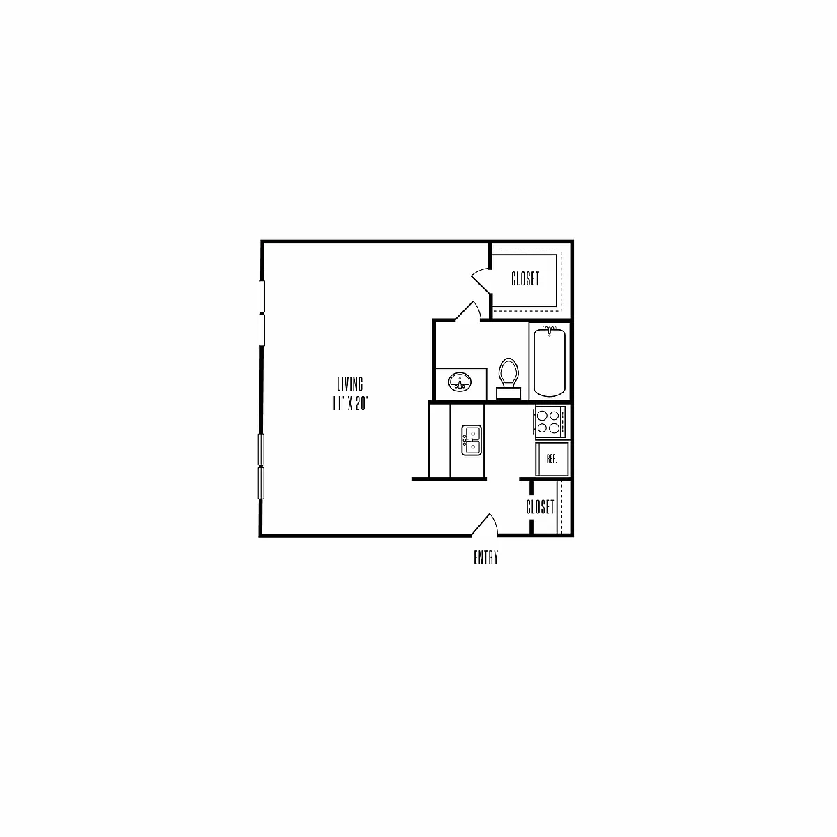 Floor plan E1 Classic
