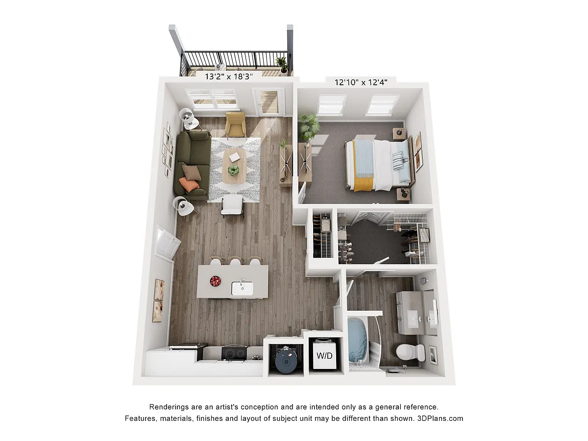 Floor plan A1