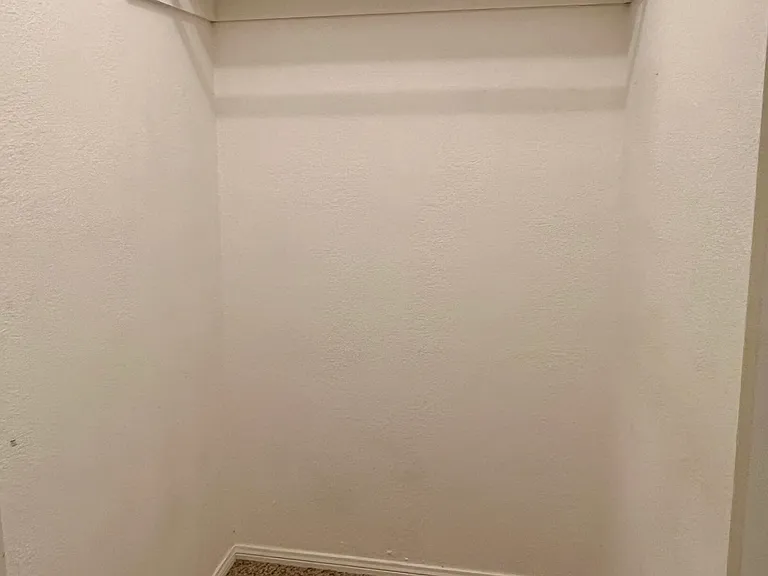 Hallway closet.