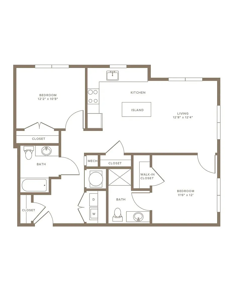 Floor plan B7