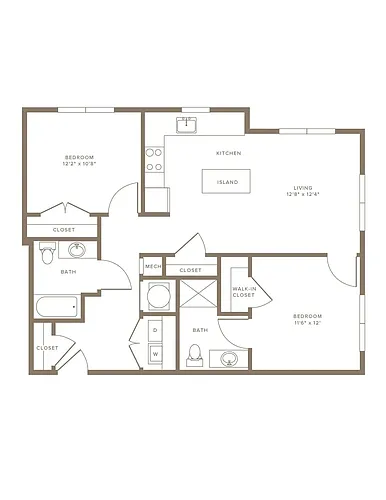Floor plan B7