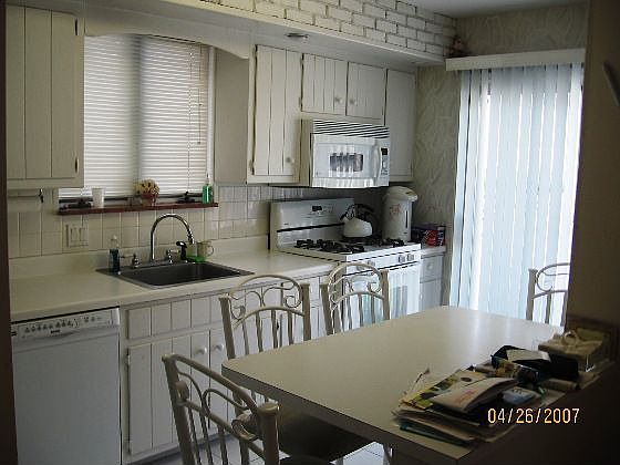 Eat-in Kitchen with Sliders to Backyard!