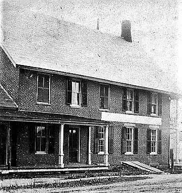 View of building in old days