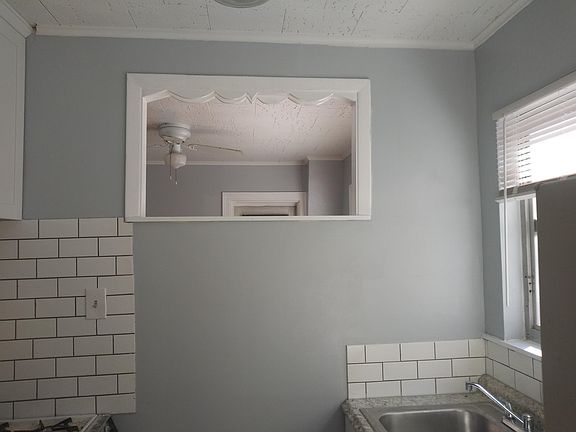 Cut out in kitchen
