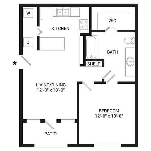 Floor plan The Java
