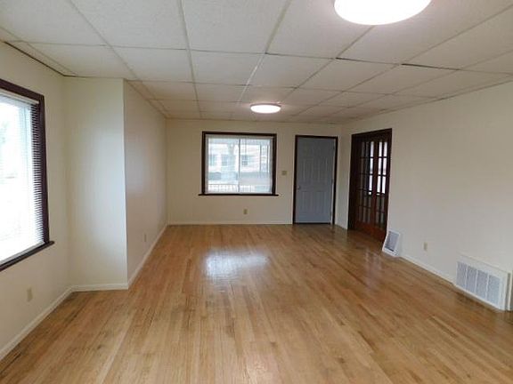 newly resurfaced oak floors and freshly painted