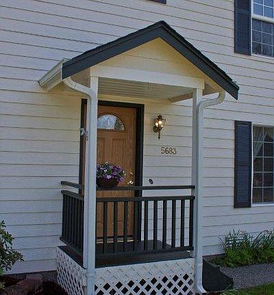 Welcoming covered entry invites you inside.