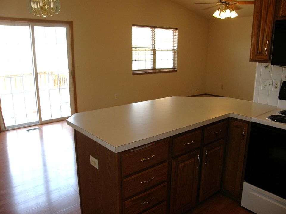 View From Kitchen into Dining Rm