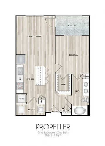 Floor plan Pitch, Propeller, Racer, Sole, &Deck