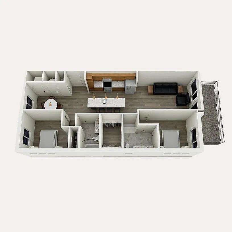 Floor plan B2