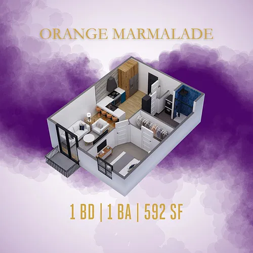 Floor plan Orange Marmalade