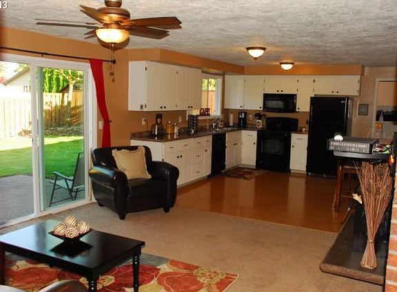 Family Room into Kitchen