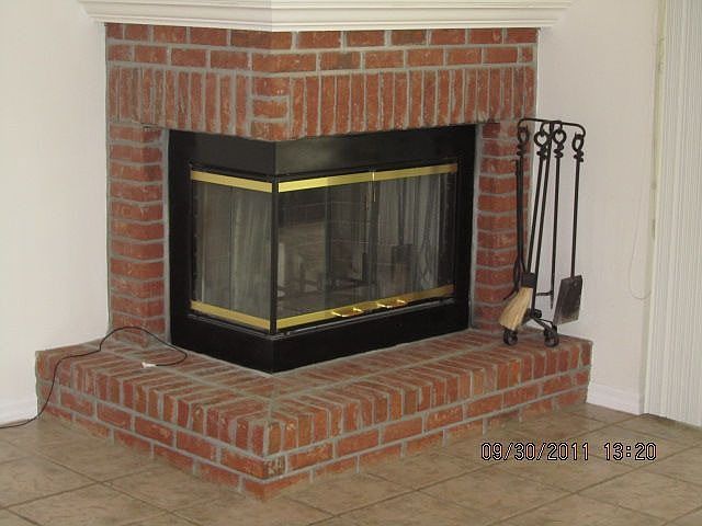 Fireplace in Family Room