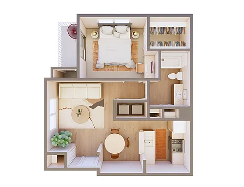 Floor plan Loblolly