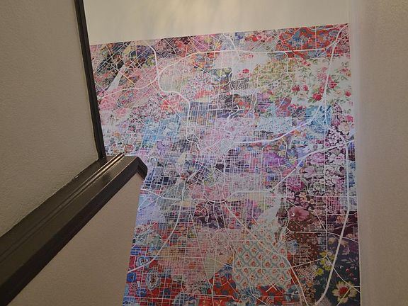 Interior common stairwell