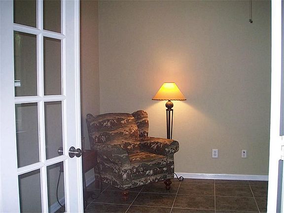 Large Study with french doors.