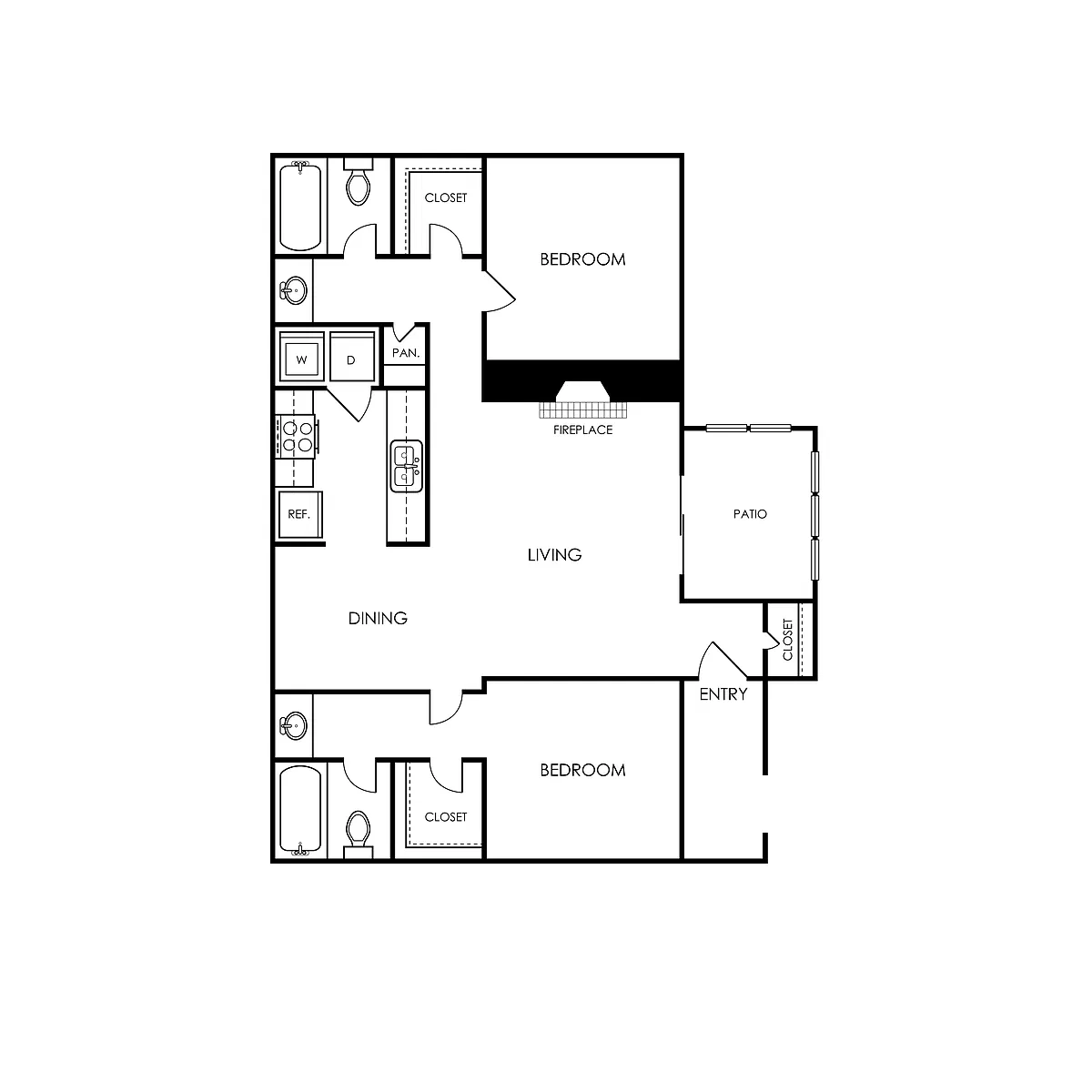Floor plan B2 Classic