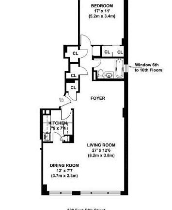 2nd image of 320 E 54th St APT 7C