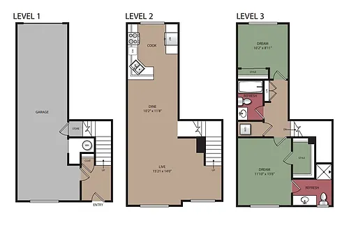 Floor plan B1