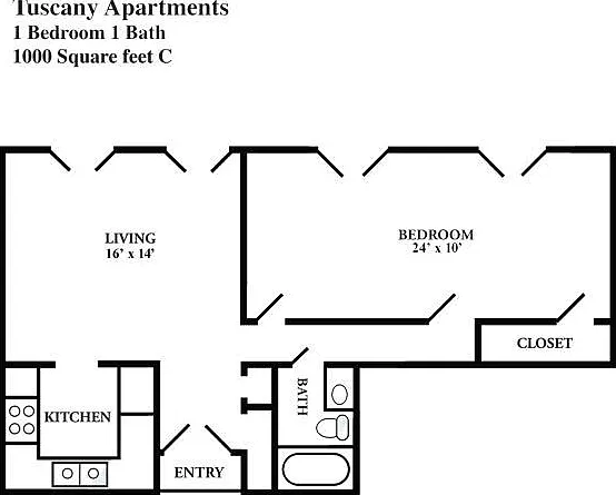 The Tuscany Apartments — Photo 10