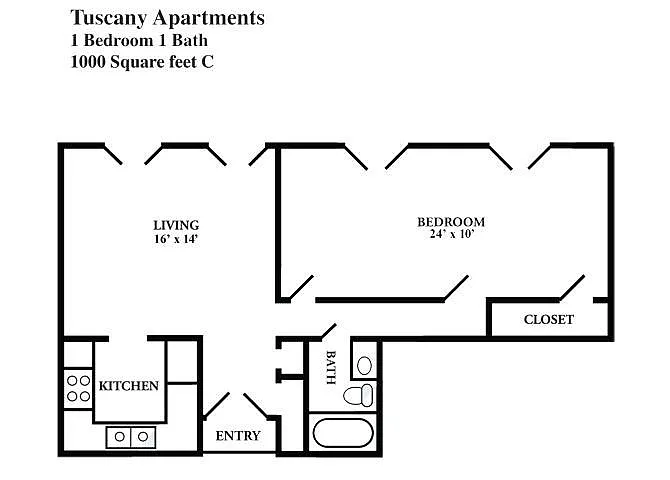 Floor plan C