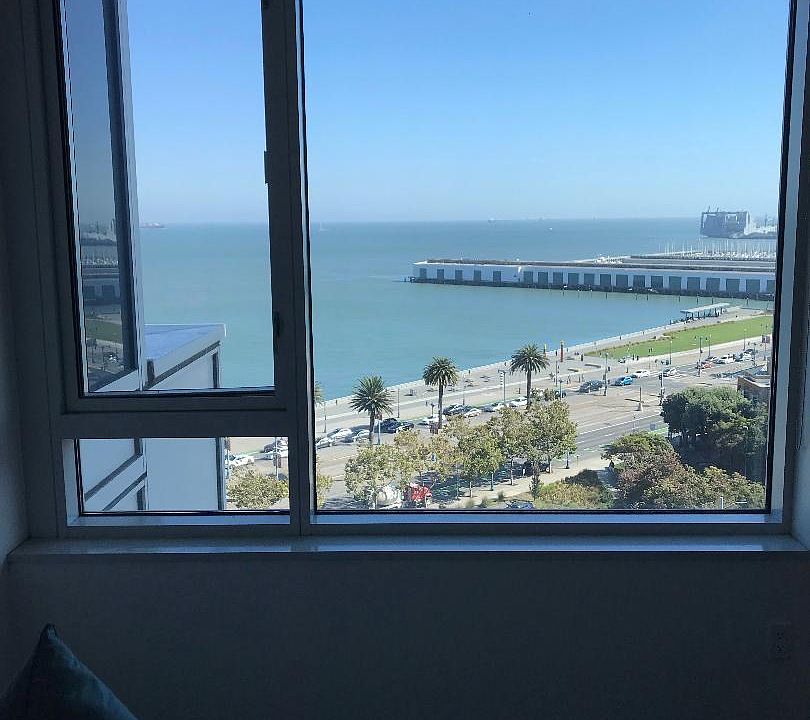 View of the Bay from the bedroom