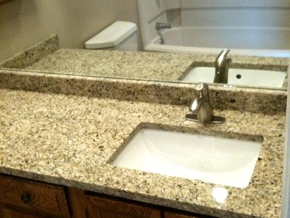 One of two en-suite bathrooms