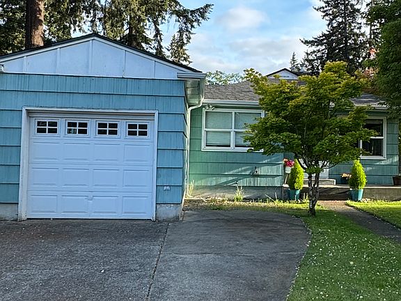 Attached one car garage