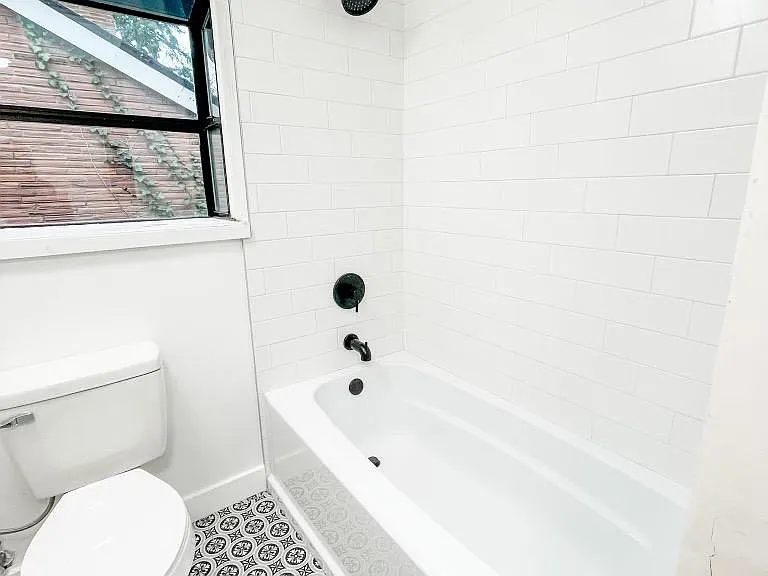Full bath remodeled.