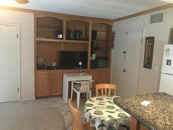 The entertainment center