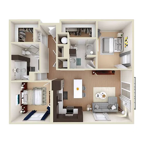 Floor plan B3