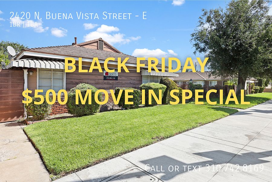 1st image of 2420 N Buena Vista St APT E