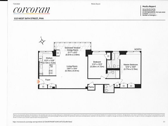 2nd image of 112 W 56th St APT 9S