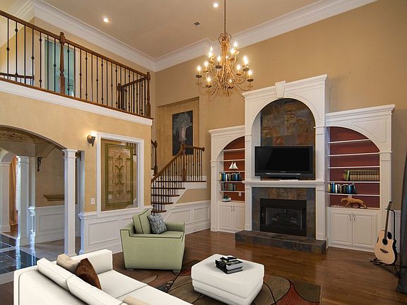 Loft at top of stairs