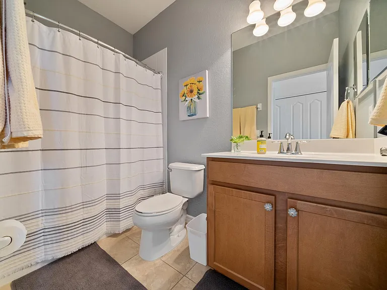 Front guest bathroom