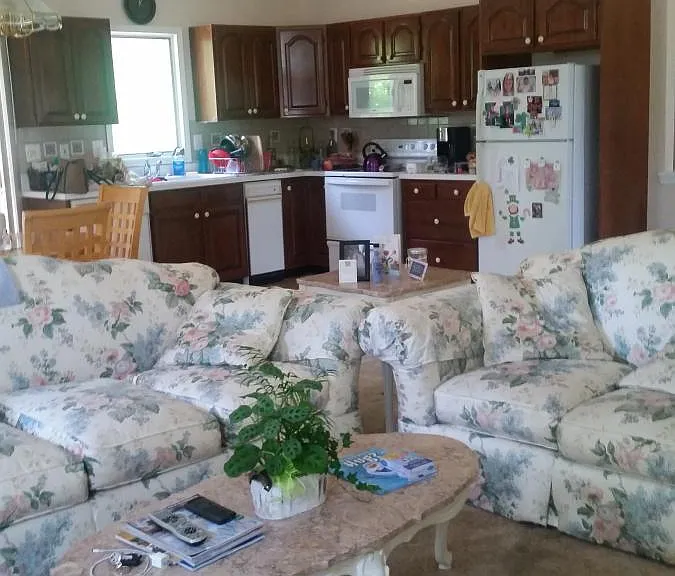 Open living room