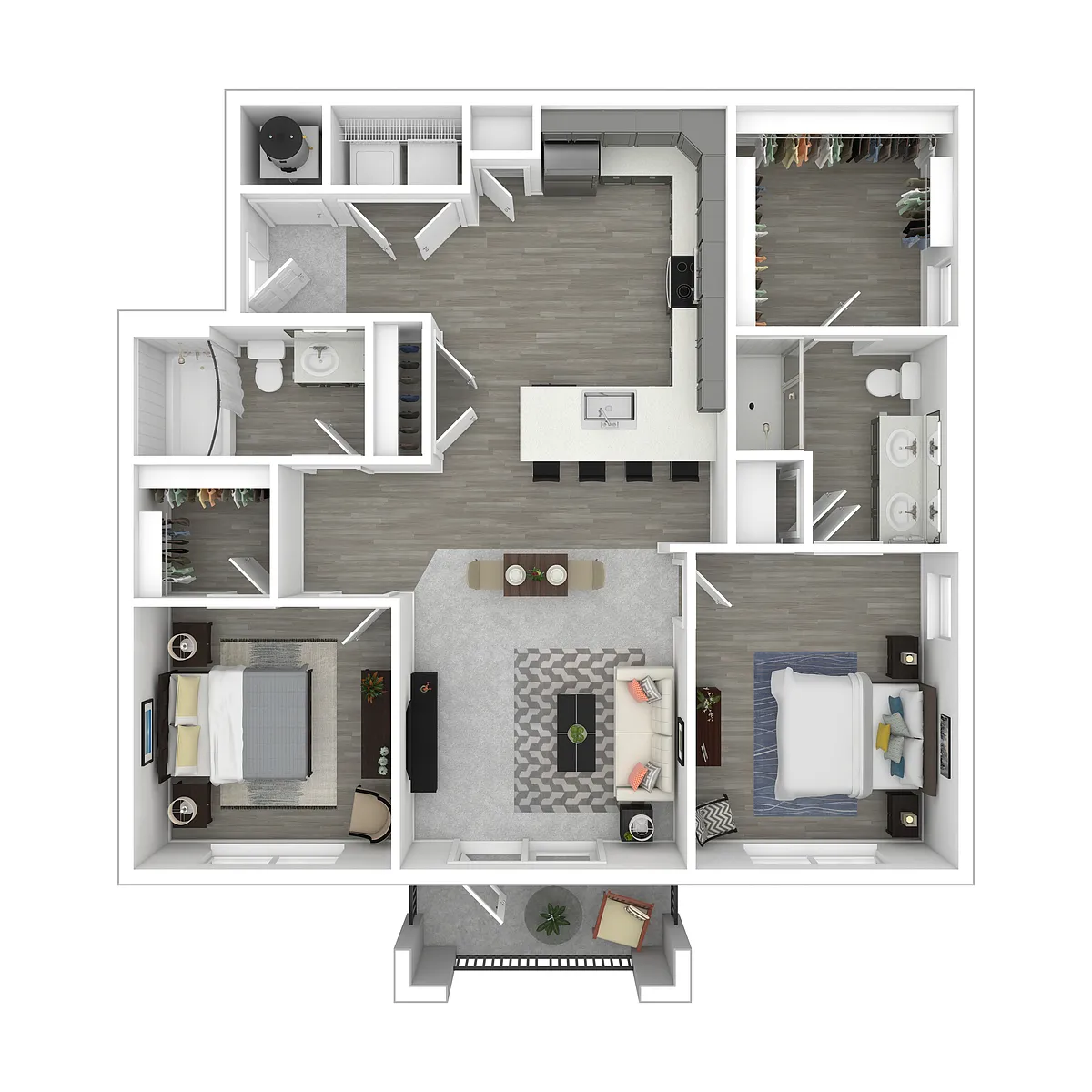 Floor plan Redbud