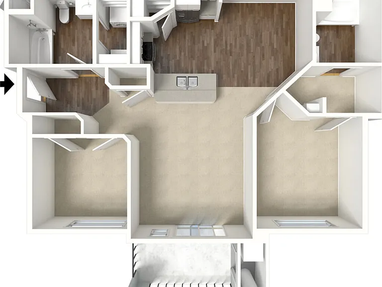 Steeplechase Apartments — Photo 41