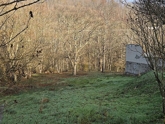 area beside old house seat
