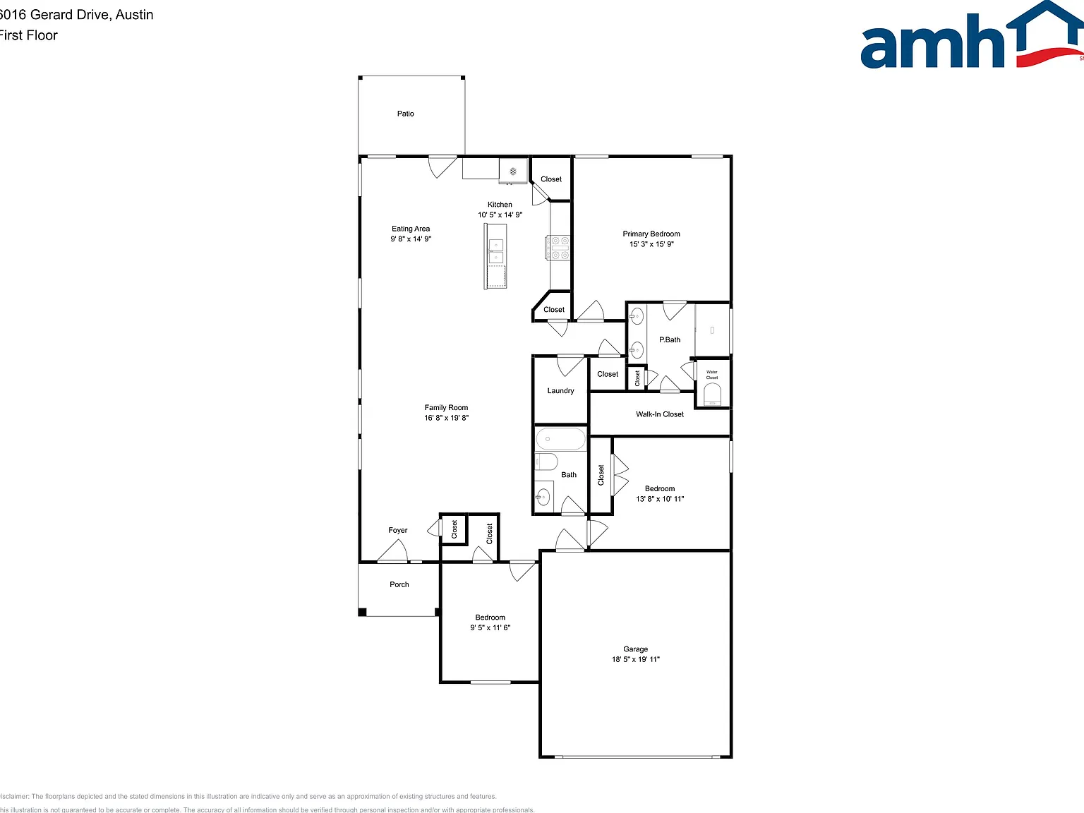 3 bed, 2.0 bath, 1624 sqft, $2,205 — Photo 2