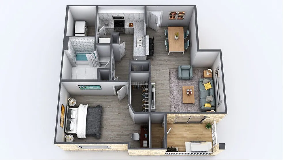 Floor plan The Aspen