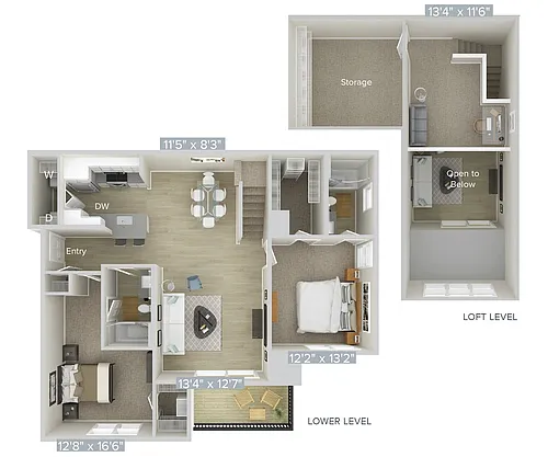 Floor plan BF2L