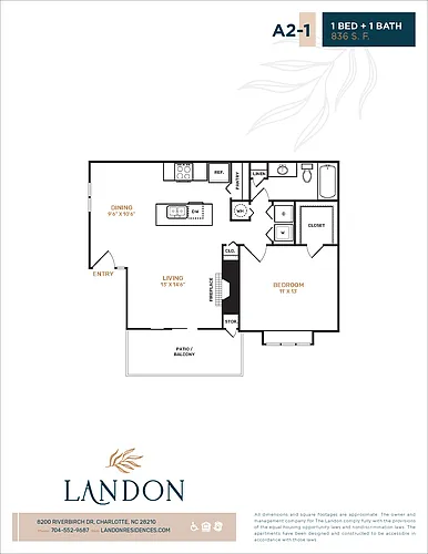 Floor plan A2-1 Classic
