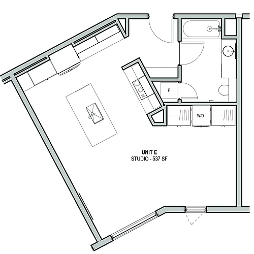 Floor plan The Current