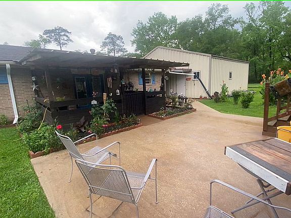 Backyard patio