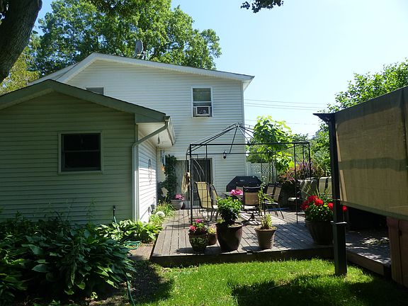 Back deck.