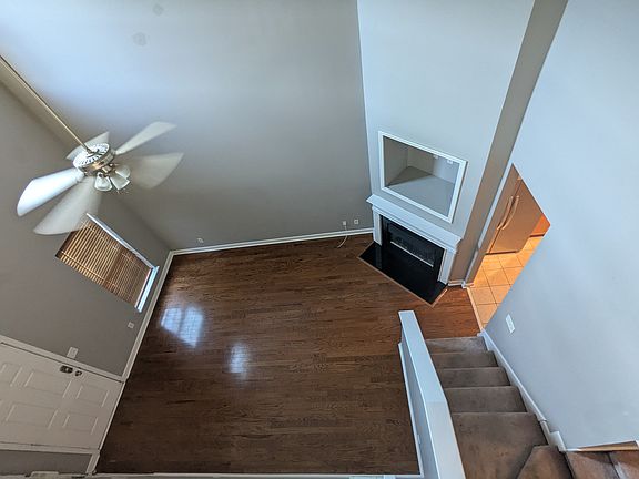 Living room view from 2nd floor