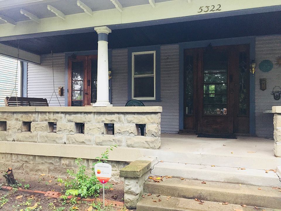 Large front porch