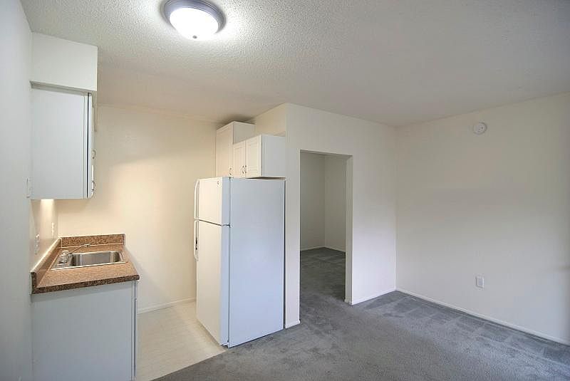 Actual cabinetry is brown